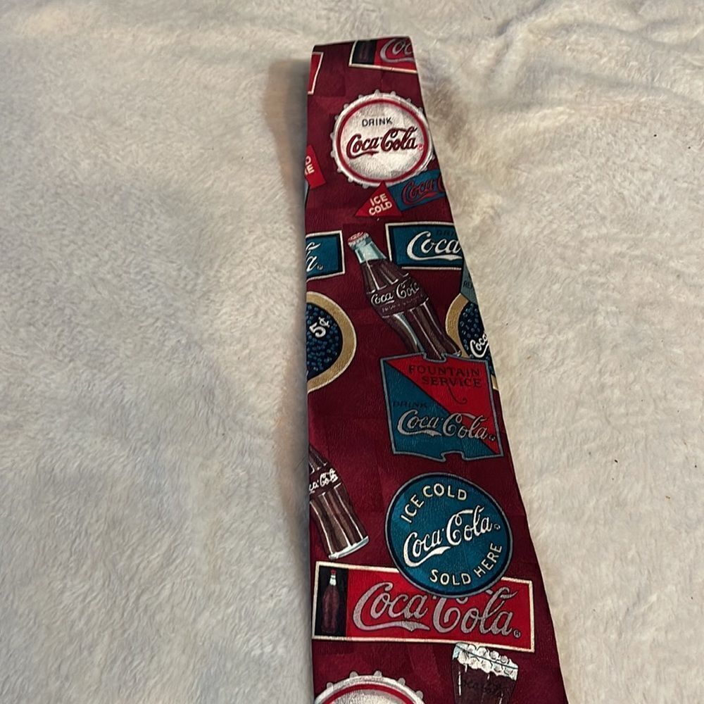 Coca Cola neck tie - Picture 4 of 7